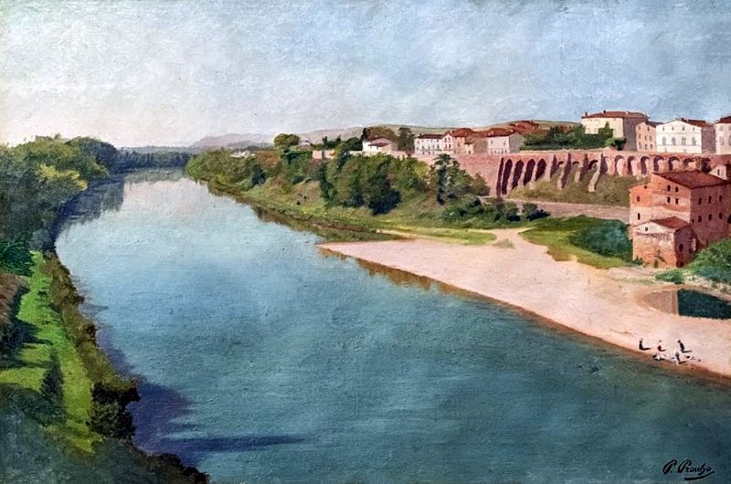 Les remparts de Rabastens par Paul Prouho