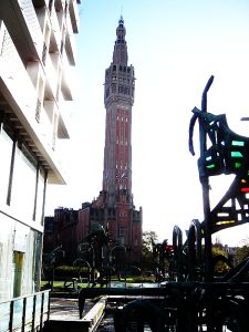 Le beffroi de l'h&ocirc;tel de  ville de Lille