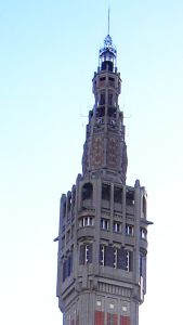 Le beffroi de l'h&ocirc;tel de  ville de Lille