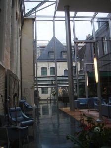 Hall de r&eacute;ception de l'Hermitage Gantois, &agrave; Lille