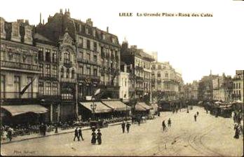 Lille Grand Place ann&eacute;es 1900