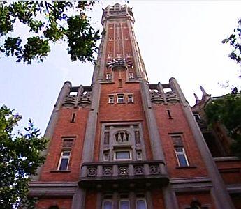 Le beffroi de l'h&ocirc;tel de  ville de Lille