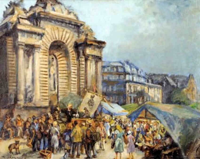 Grande braderie de lille par Edmond Jamois