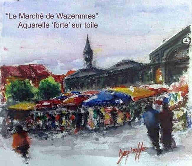 March&eacute; de Wazemles Lille par   Fred Depienne