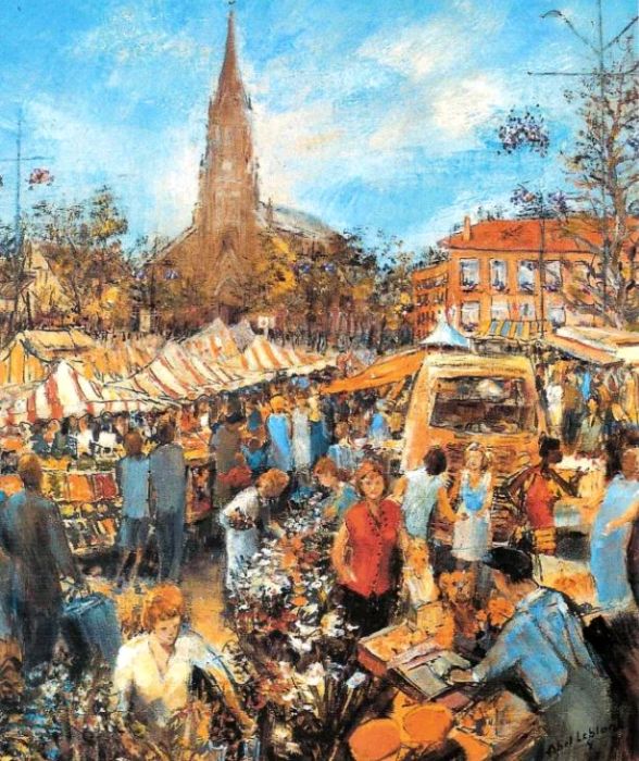 March&eacute; de Wazemles Lille par   Fred Depienne
