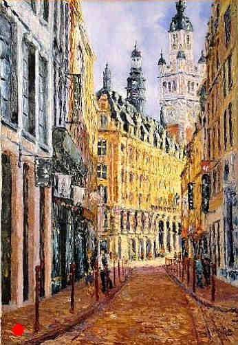Rue Lepelletier  &agrave; Lille par R&eacute;gis Rigaux