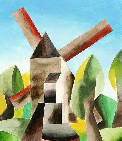 Moulin &agrave; Cassel par Romuald Marecaux