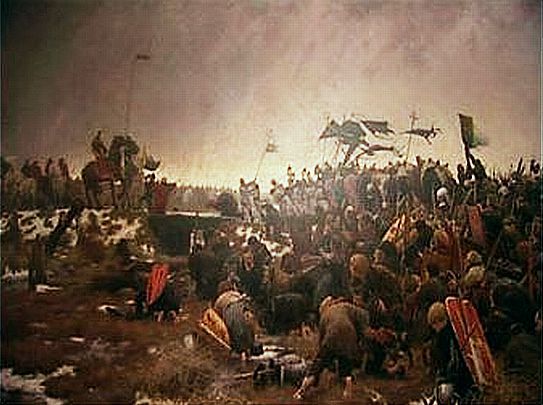 Casselois dans le marais de St-Omer par Francis Tattegrain