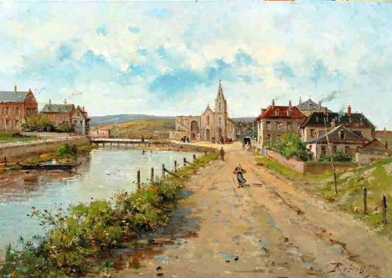 Vue de Wimereux, Pad-de-Calais par Gustave Mascart