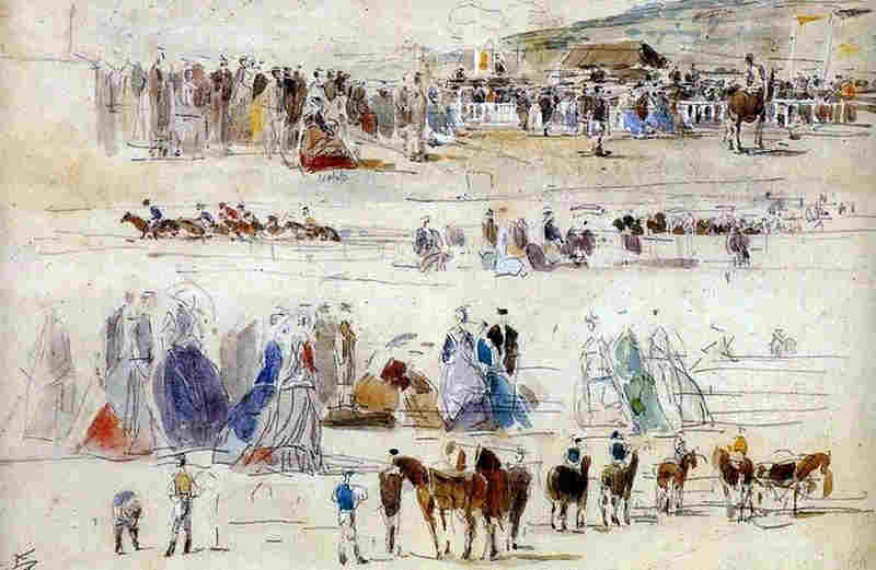 L'hippodrome de Deauville