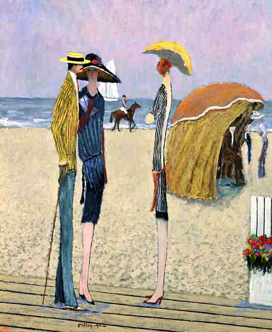 Ceux des planches &agrave; Deauville  par Ramon Dilley
