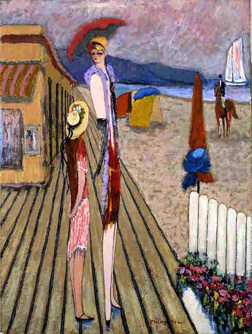 L'Odette et la Swann &agrave;  Deauville  par Ramon Dilley