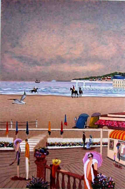 Dilley les planches de Deauville