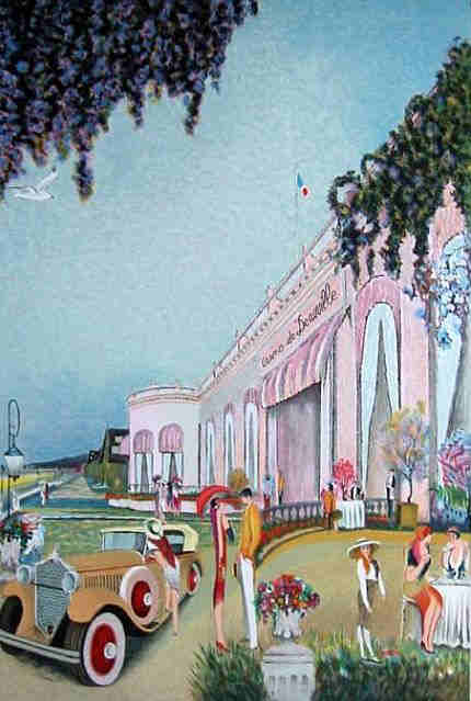 Apr&egrave;s-midi au casino de Deauville  par Ramon Dilley