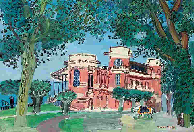 Deauville, paddock par Raoul Duffy