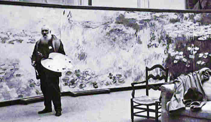  Claude Monet peint les nympheas