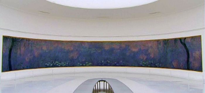 Les nympheas au mus&eacute;e de l'Orangerie
