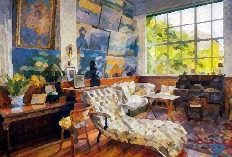 Atelier de Monet &agrave; Giverny par Dan Kopel