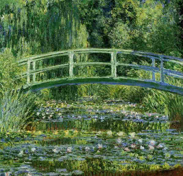 Nympheas, harmonie verte Giverny par Claude Monet