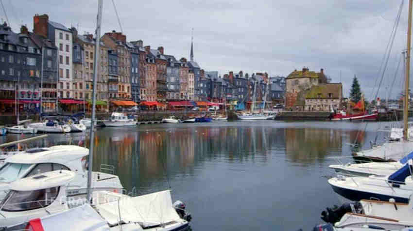 Le vieux bassin &agrave; Honfleur