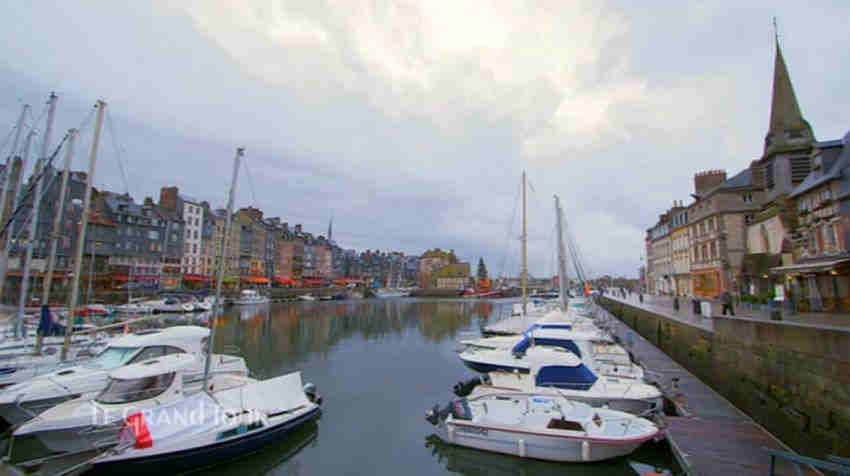 Le vieux bassin &agrave; Honfleur