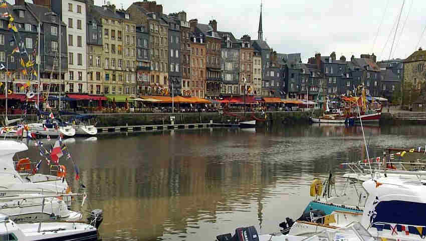 Le bassin  &agrave; Honfleu