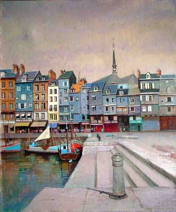 Vue de Honfleur par Jan Znosko