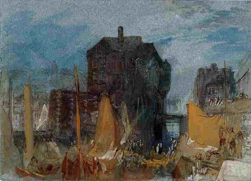 Honfleur, la Lieutenance depuis le nord-est   William Turner