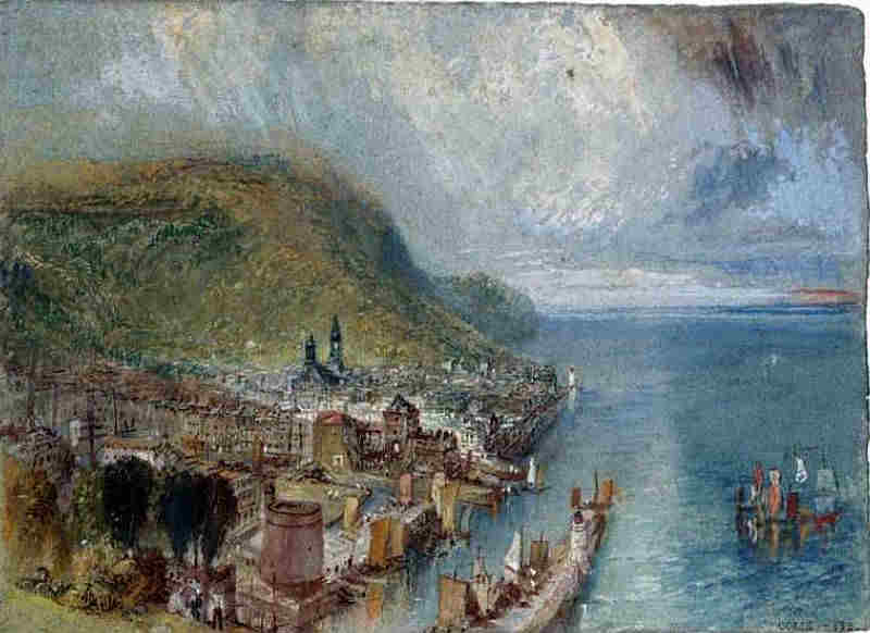 Honfleur  William Turner