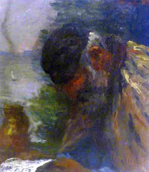 Portrait d'un p&ecirc;cheur &agrave; Honfleur par Adolphe F&eacute;lix Cals