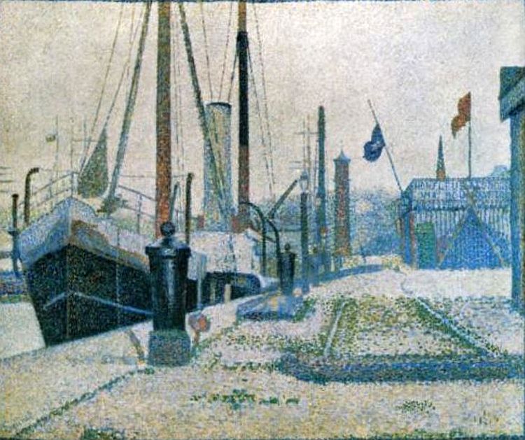 Le Maria  &agrave; Honfleur  par Gerges Seurat