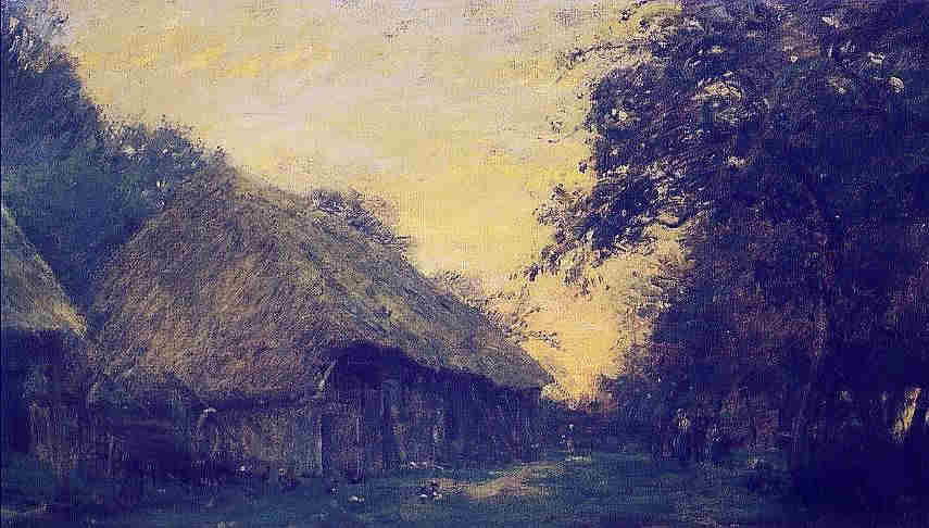 SOLEIL COUCHANT 0 hONFLEUR PAR f2LIX cALS