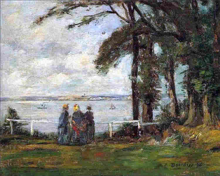 La c&ocirc;te de Gr&acirc;ce par Eug&egrave;ne Boudin