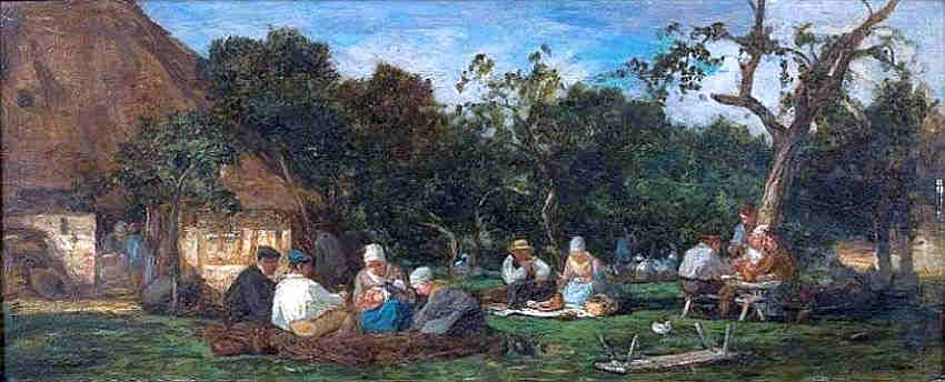 La  ferme St-Si&ugrave;&eacute;on  par Eug&egrave;ne Boudin