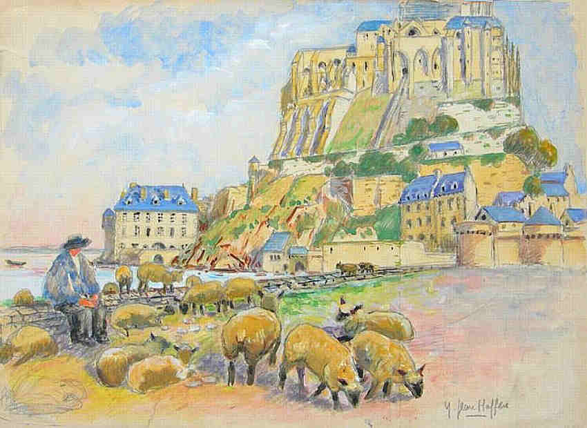 Mont Saint-Michel par Yvonne jean-Haffen