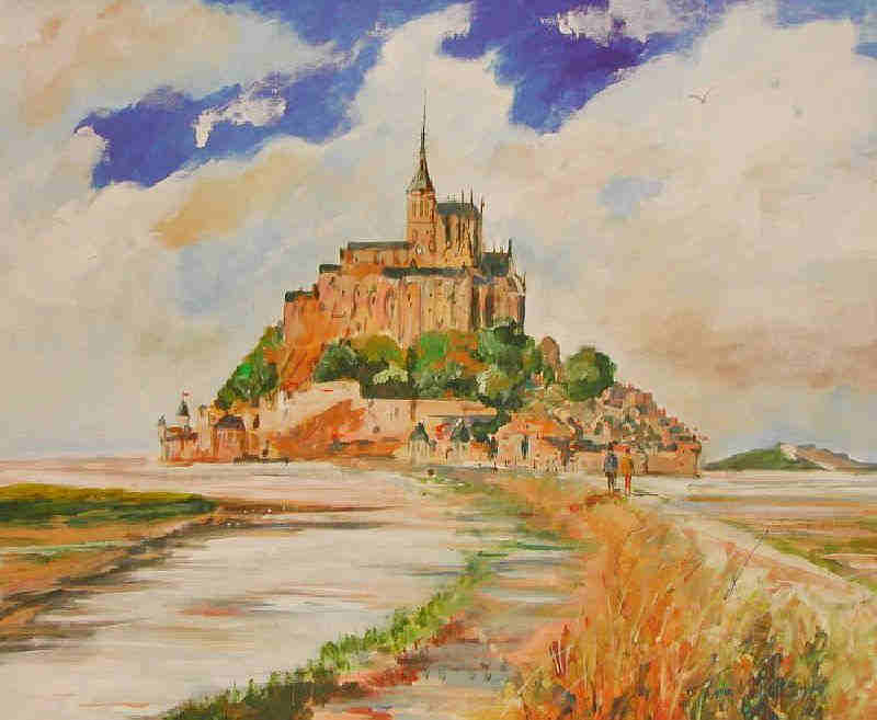 Mont Saint-Michel by Timmy Mallett