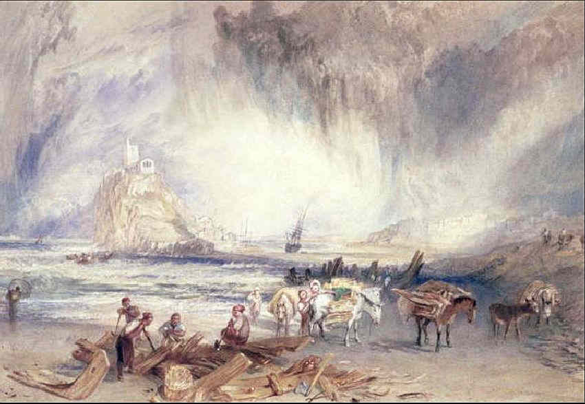Mont Saint-Michel by William Turner