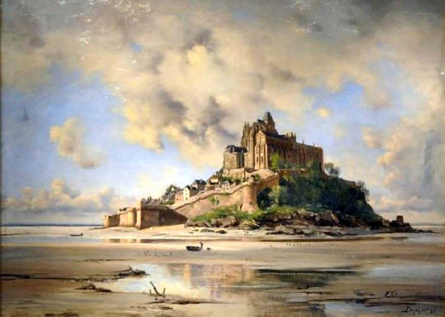 Mont Saint-Michel par Emmanuel lansyer