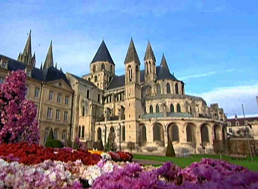 Abbatiale St-Etienen de l'abbaye aux Hommes de Caen