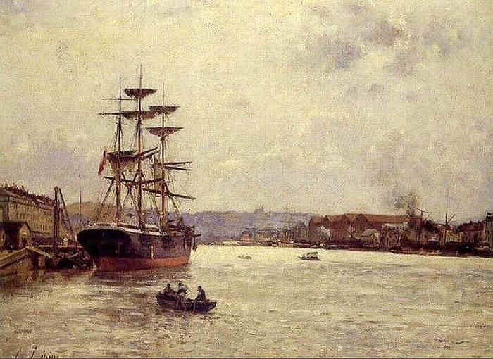 Port de Caen Stanislas L&eacute;pine
