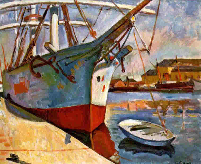 Bateau au Havre, par George Braque