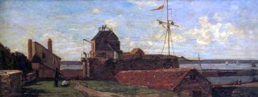 Tour Fran&ccedil;ois 1er Le Havre Eugene Boudin