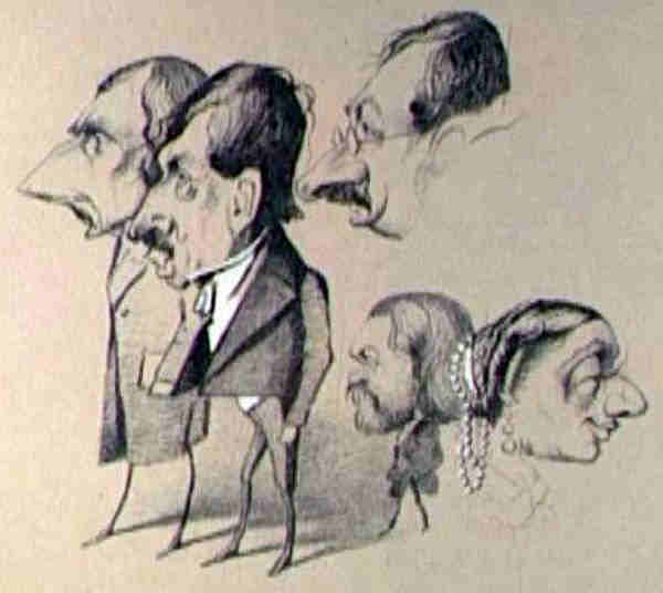 caricature par Monet 16 ans