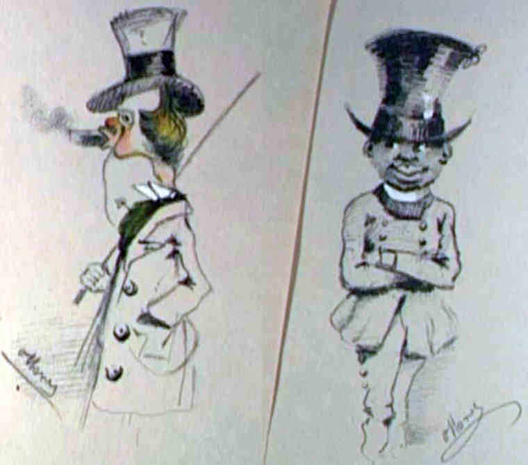 caricature par Monet 16 ans