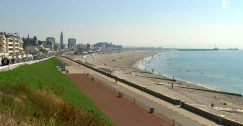 La plage du Havre