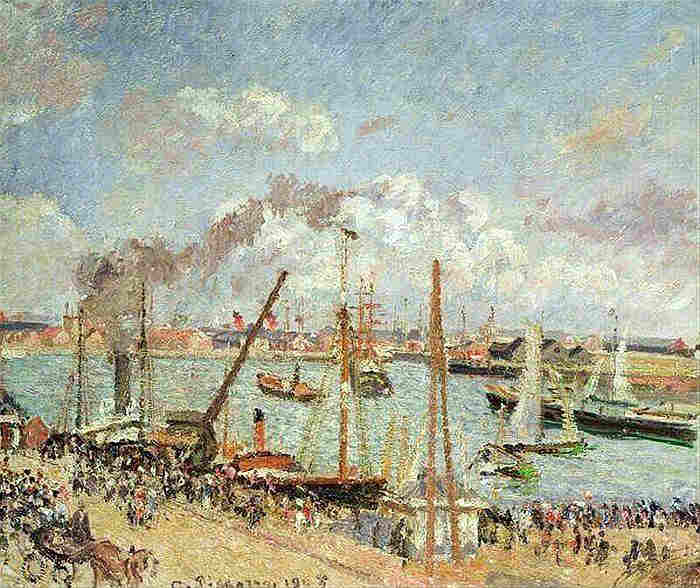 Port du Havre par Pissaro