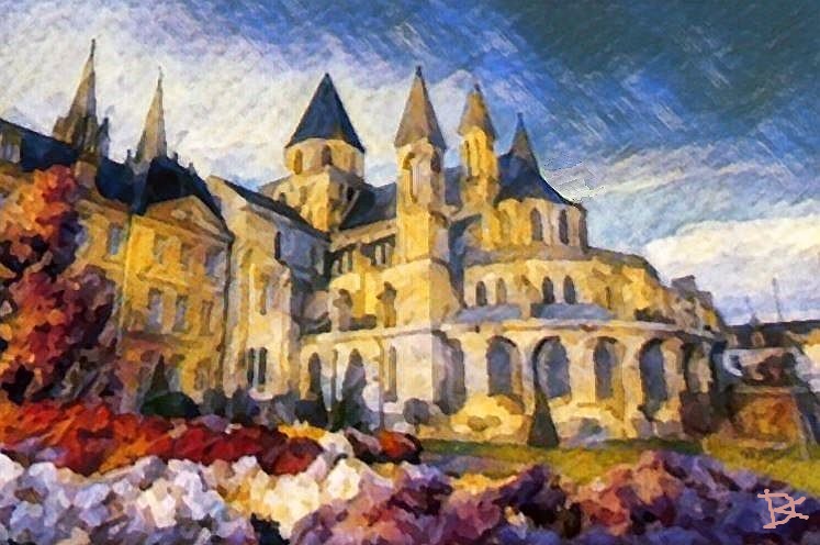 Abbaye aux Hommes de Caen par Dan Kopel