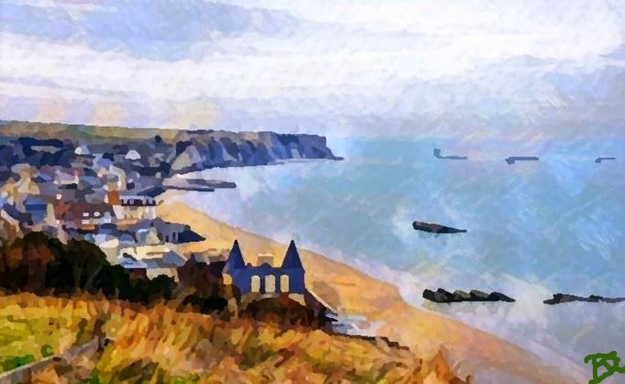 Arromanche par Dan Kopel