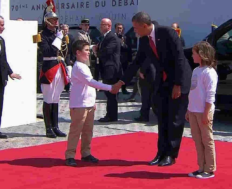 Obama s'adresse aux enfants 70 ans d-day