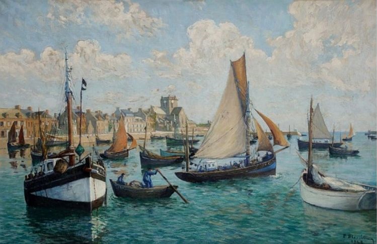 Barfleur par  Paul Blanvillain